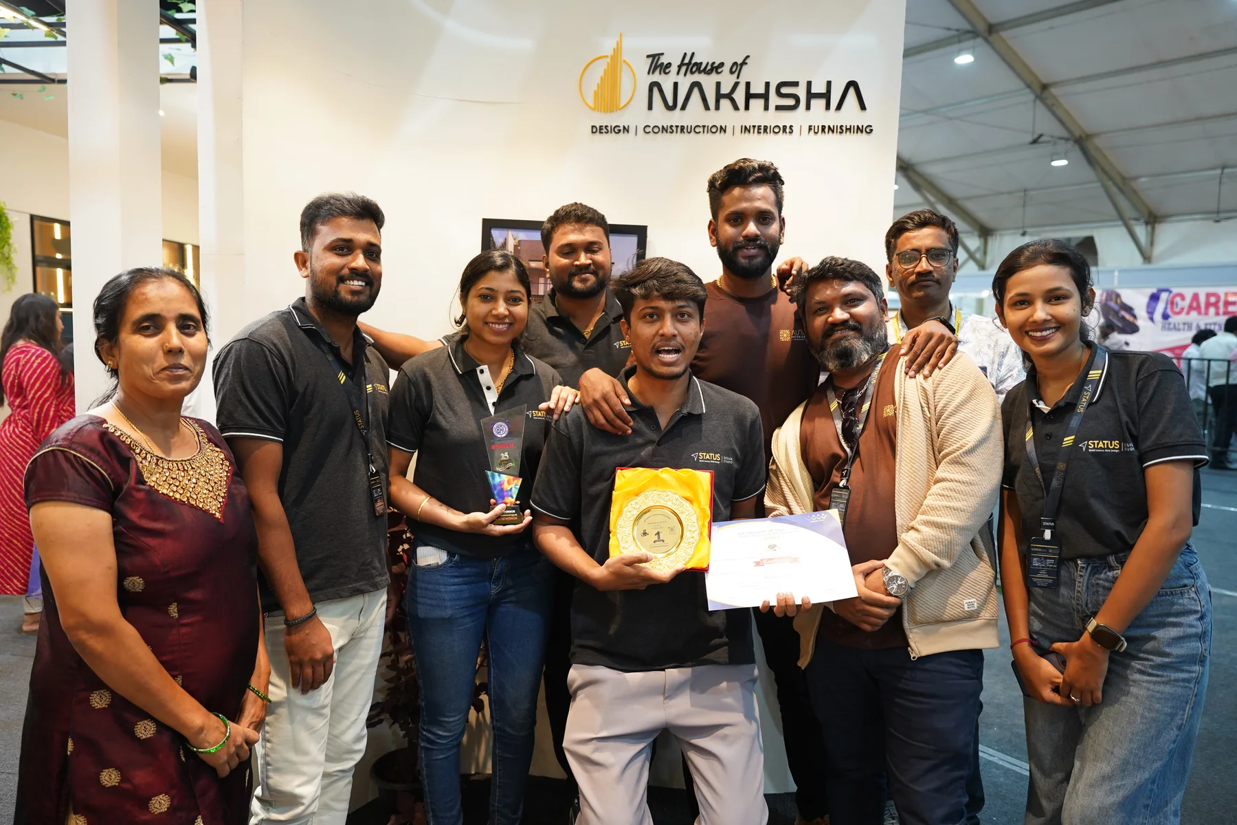 Nakhsha award moment at MyBuild 2025